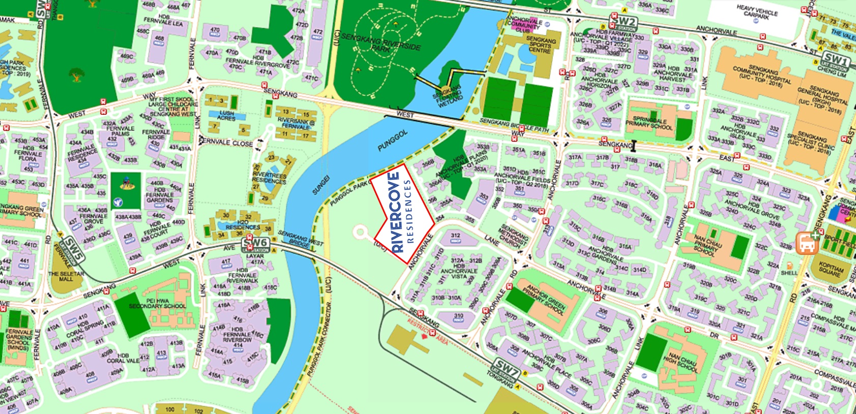 rivercoveresidenceslocation